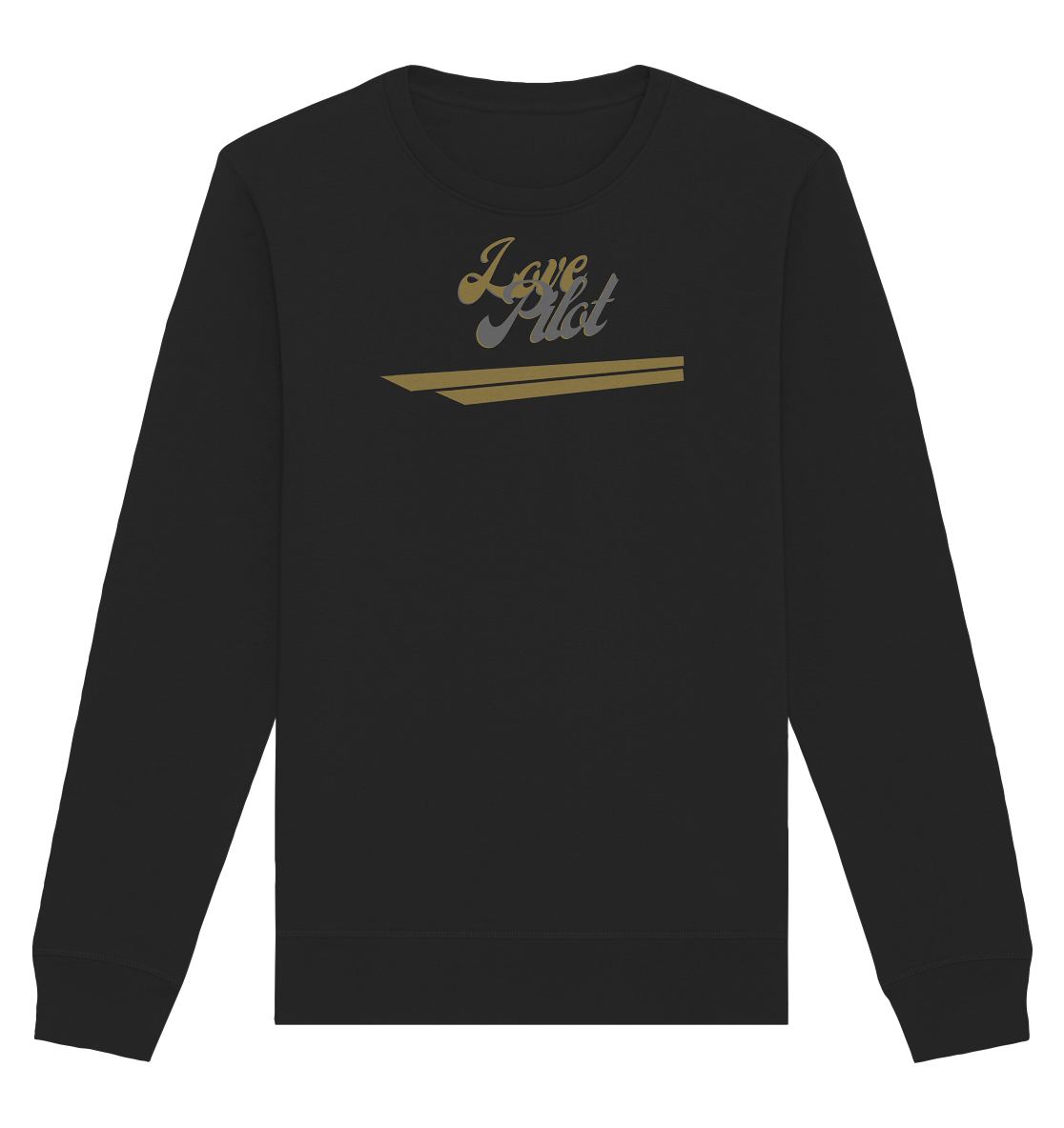 stevfru love pilot - Organic Basic Unisex Sweatshirt