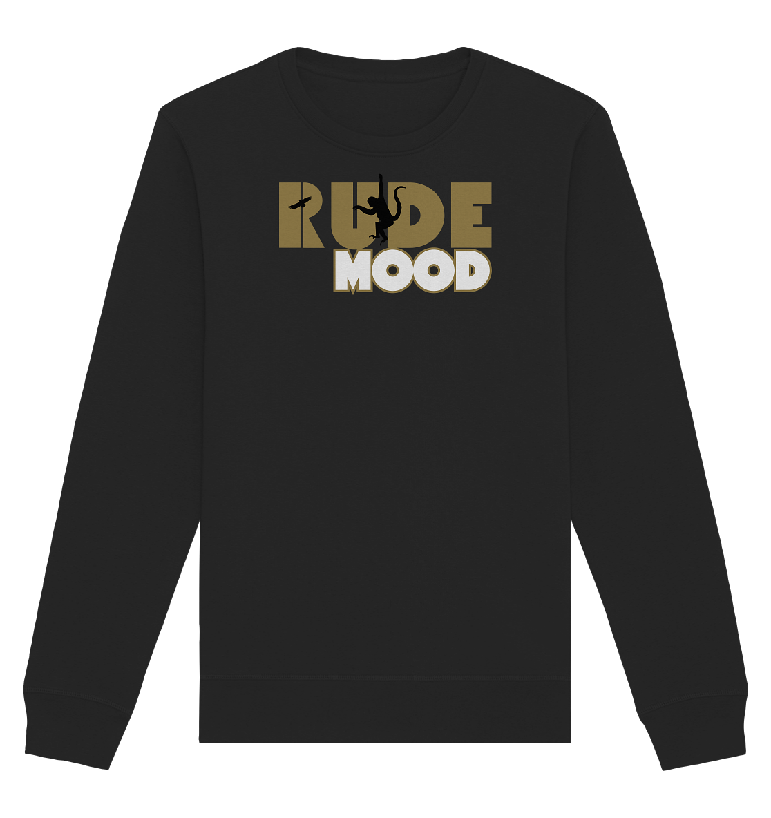 stevfru rude mood - Organic Basic Unisex Sweatshirt