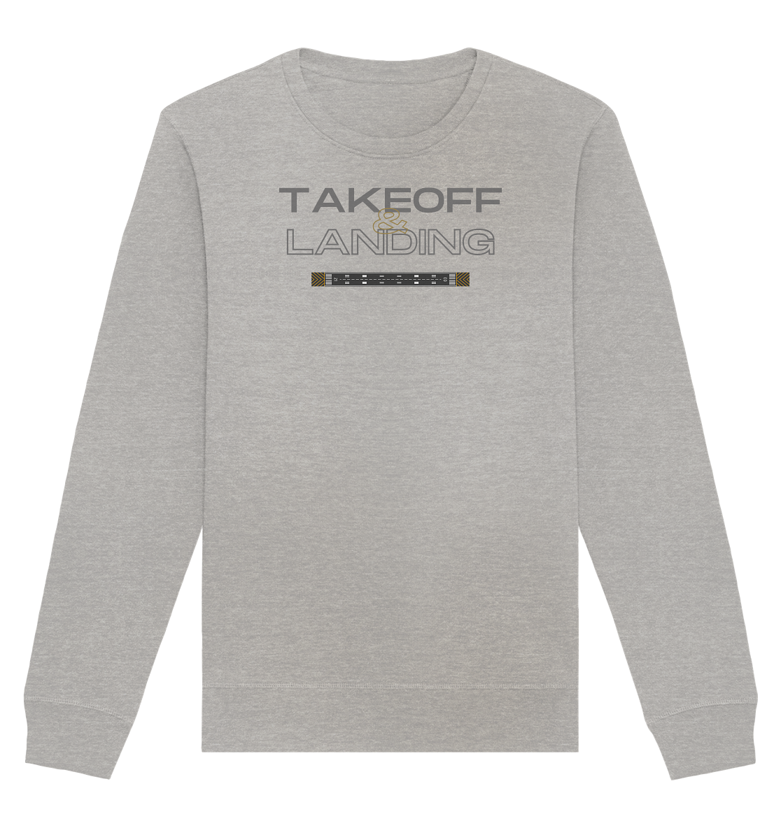 stevfru takeoff & landing - Organic Basic Unisex Sweatshirt