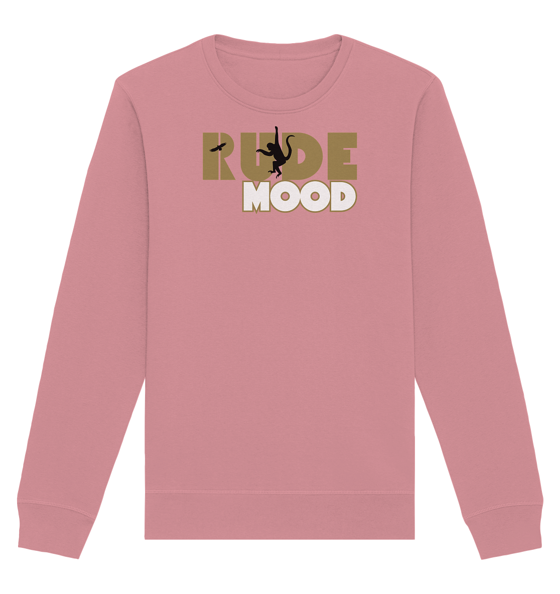 stevfru rude mood - Organic Basic Unisex Sweatshirt