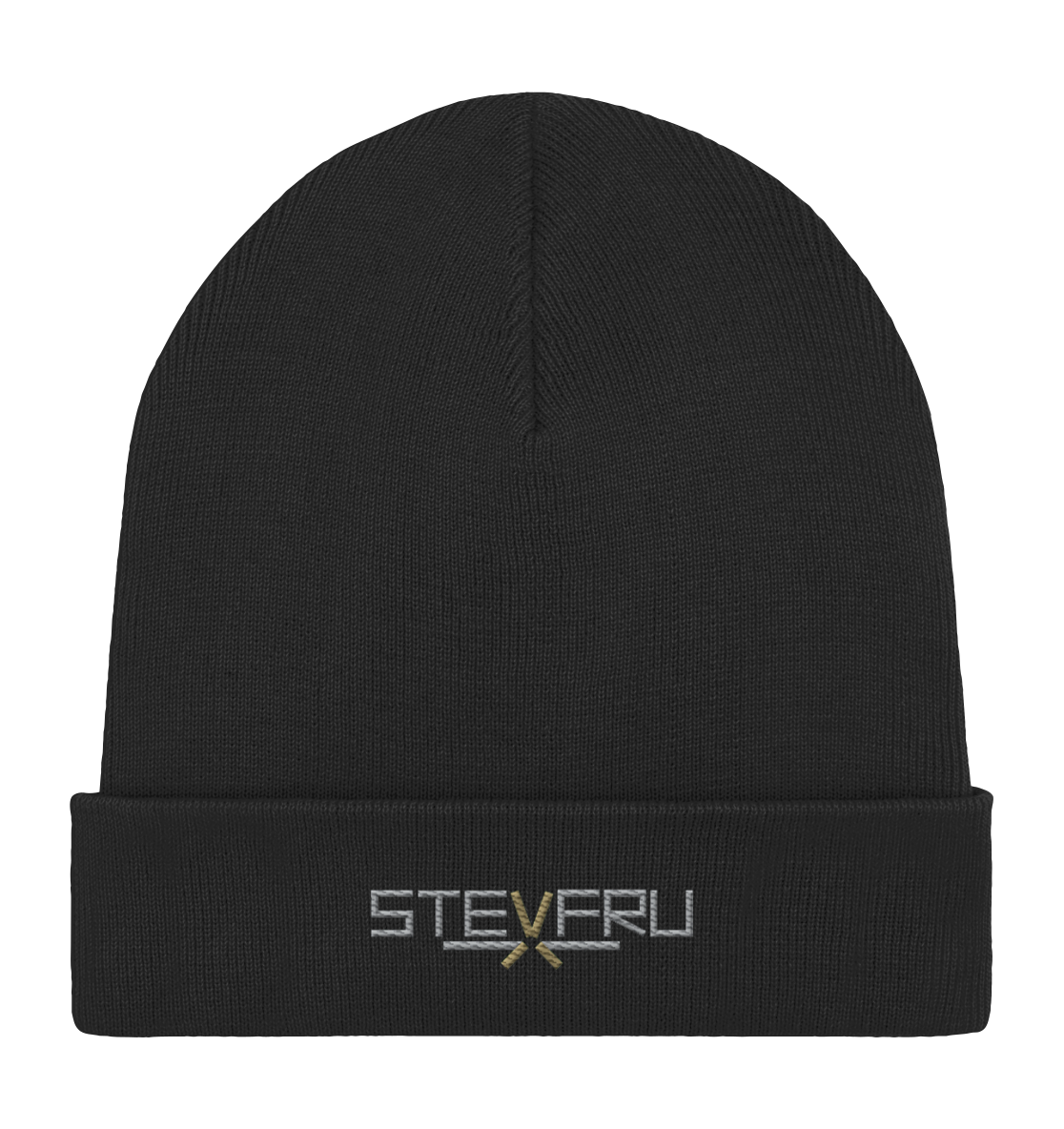 stevfru stick head - Organic Rib Beanie