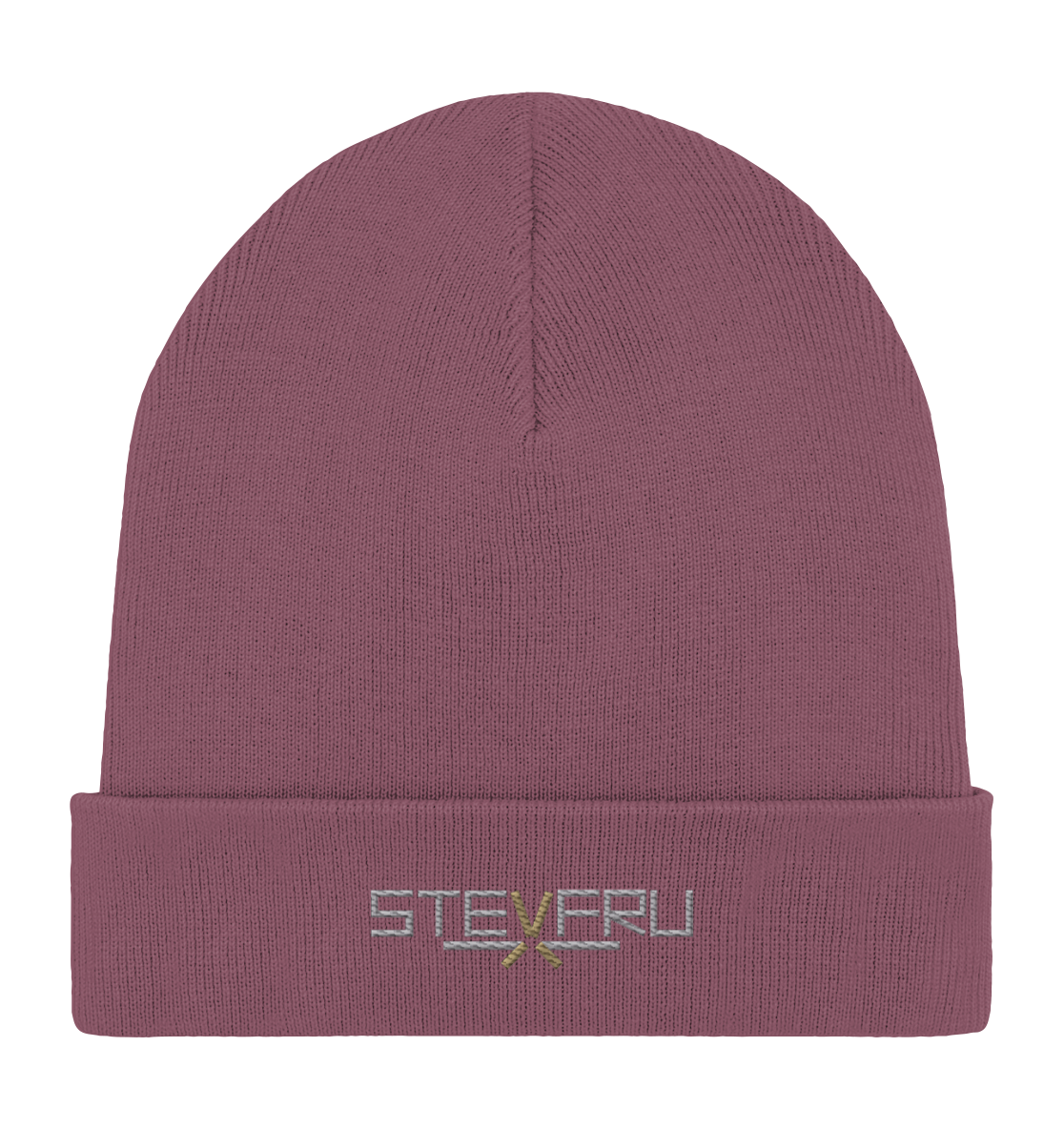 stevfru stick head - Organic Rib Beanie