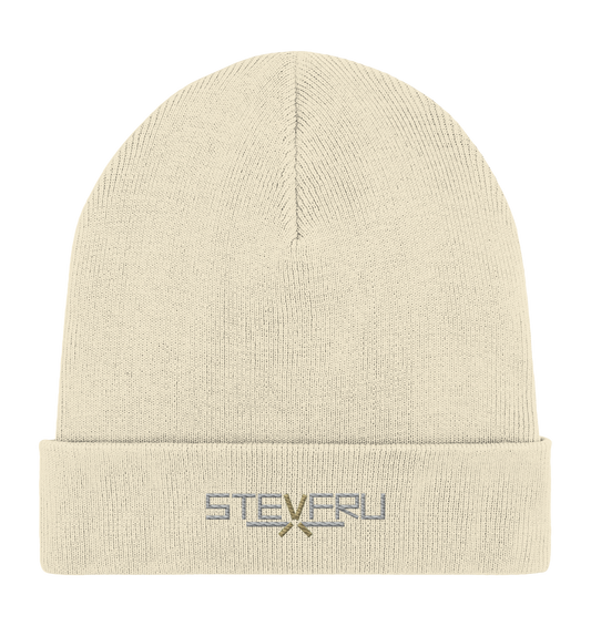 stevfru stick head - Organic Rib Beanie