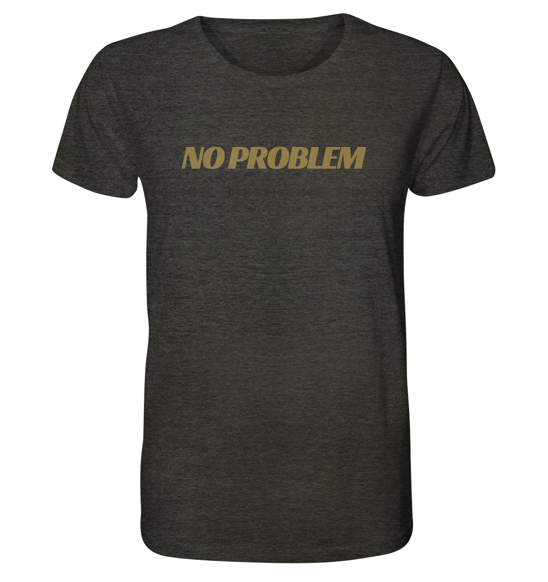 stevfru No Problem - Organic Shirt (meliert)