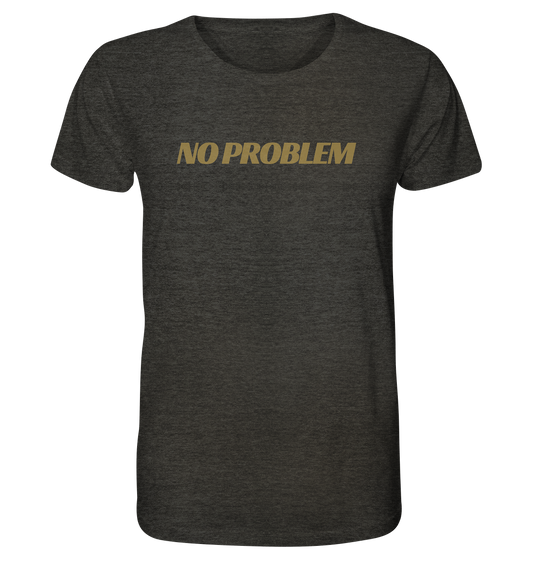 stevfru No Problem - Organic Shirt (meliert)