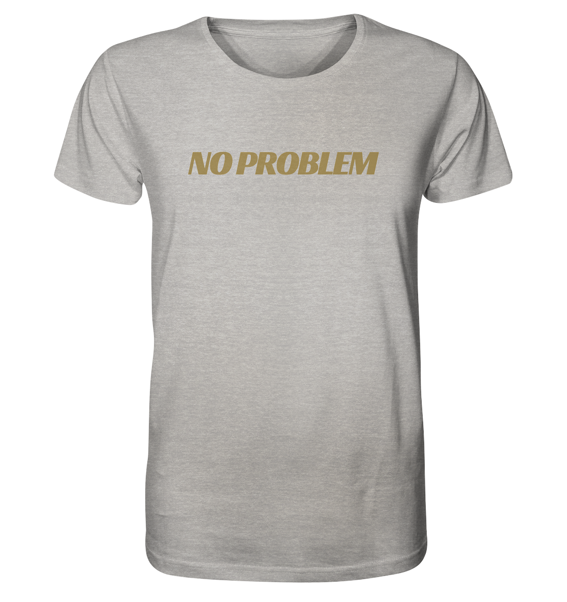 stevfru No Problem - Organic Shirt (meliert)