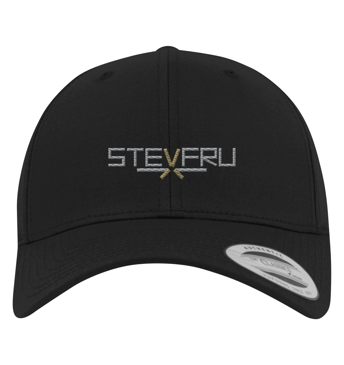 stevfru stick head - Premium Baseball Cap