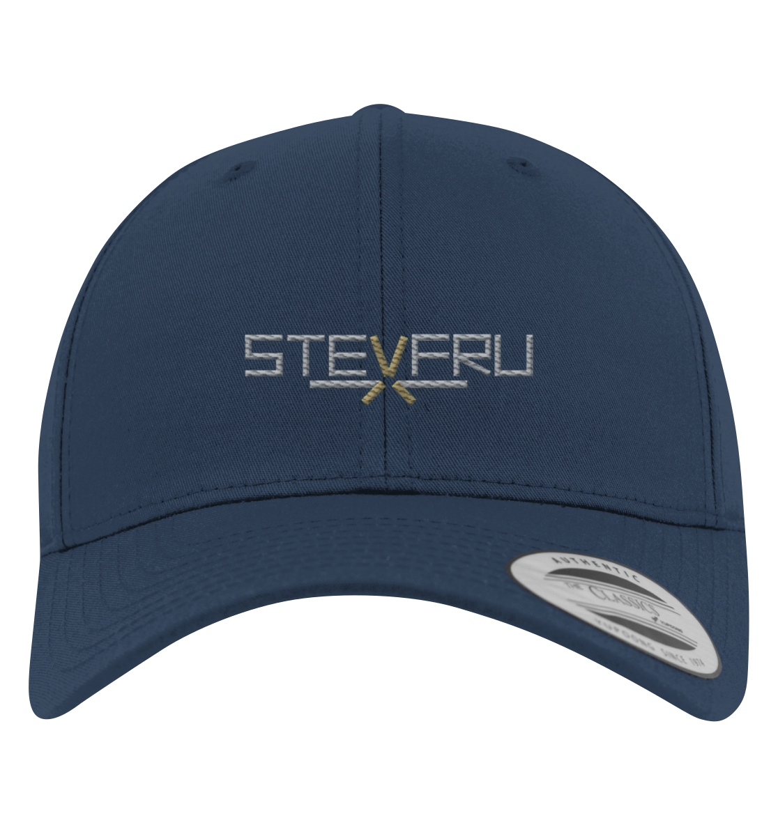 stevfru stick head - Premium Baseball Cap